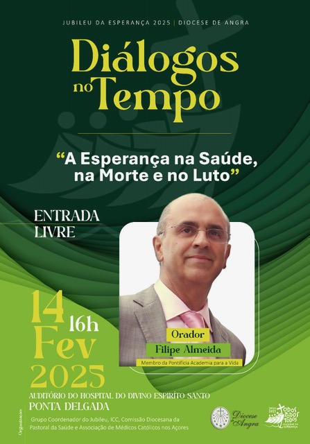 14 de fevereiro/Ponta Delgada: Conferência «A Esperança na doença, na morte e no luto» 